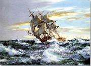 unknow artist Seascape, boats, ships and warships. 139 china oil painting reproduction